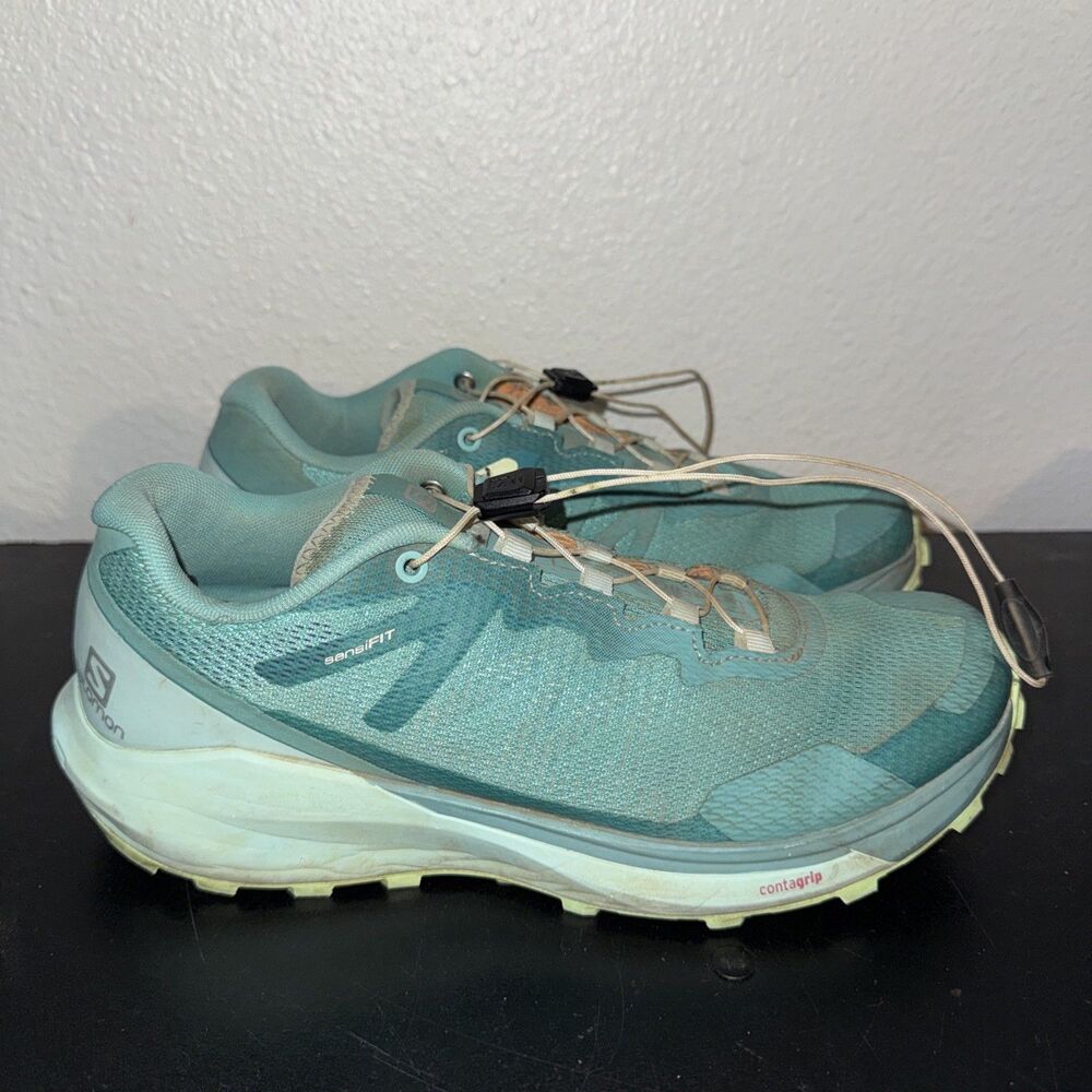 SALOMON Sense Ride 3 409698 Meadowbrook/Icy Morn/Patina Green Women’s Size 8